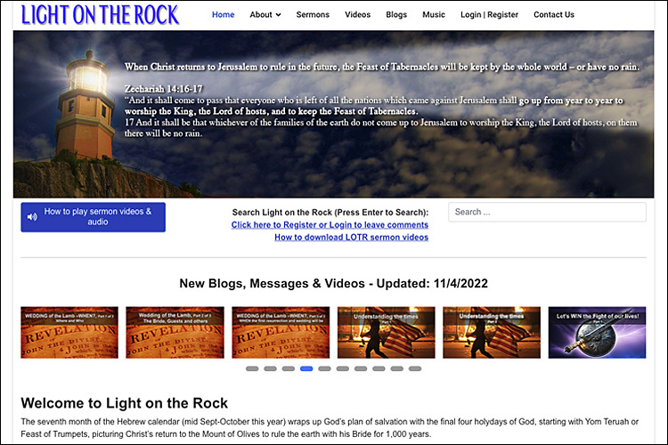 Light on the Rock - Scott Doucet